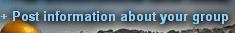 + Post information about your group